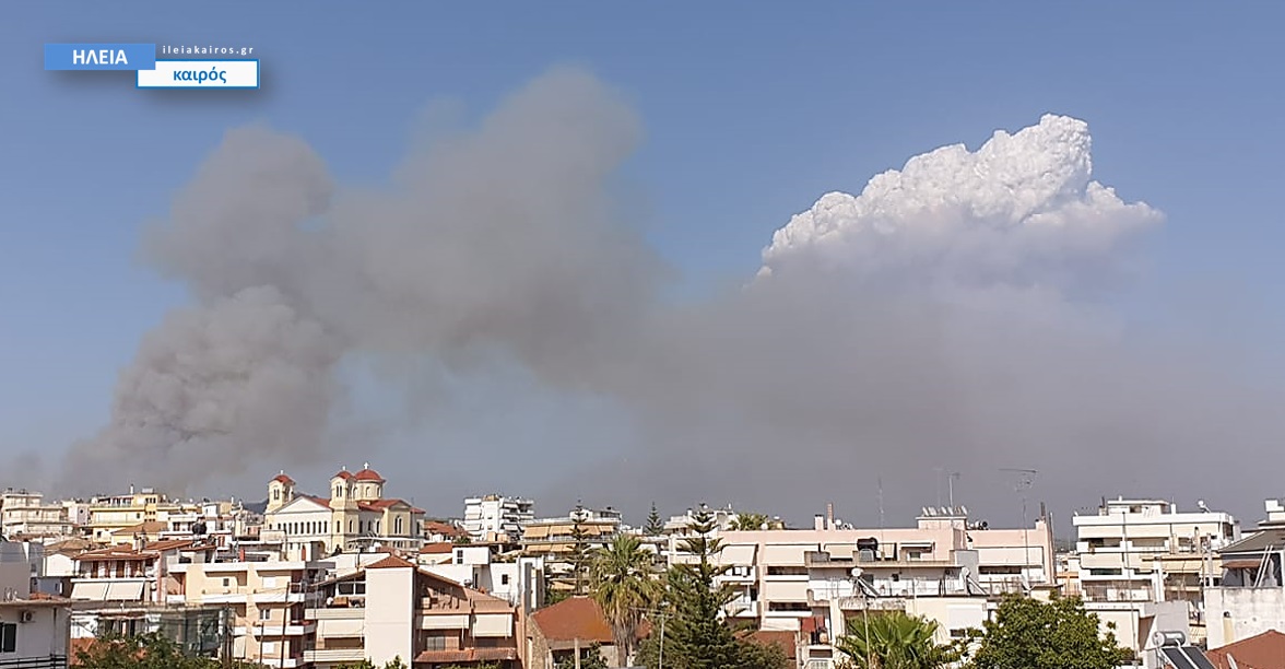 Read more about the article Ηλεία: Δεύτερο 24ωρο με μεγάλες δασικές πυρκαγιές
